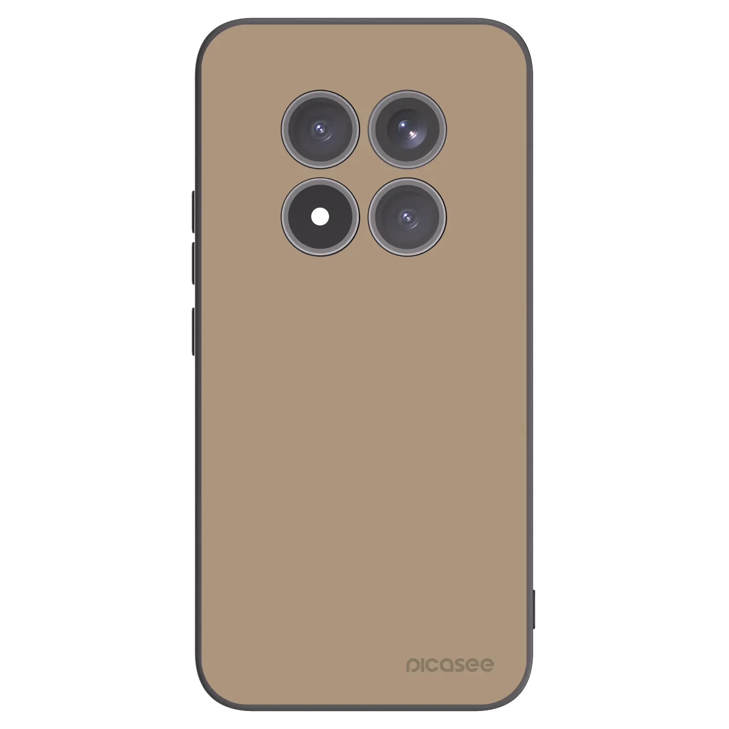 Picasee silikónový čierny obal pre Xiaomi Redmi Note 15 Pro+ - Soft Sand