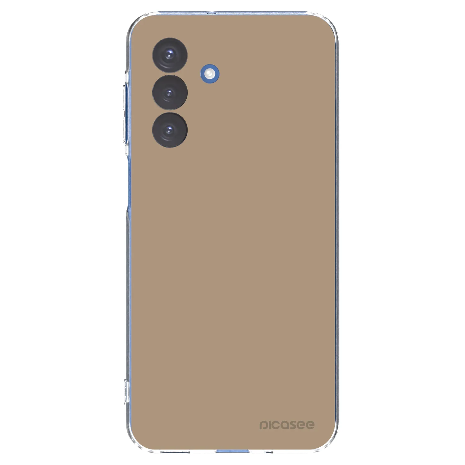 Picasee silikónový prehľadný obal pre Samsung Galaxy A17 5G - Soft Sand