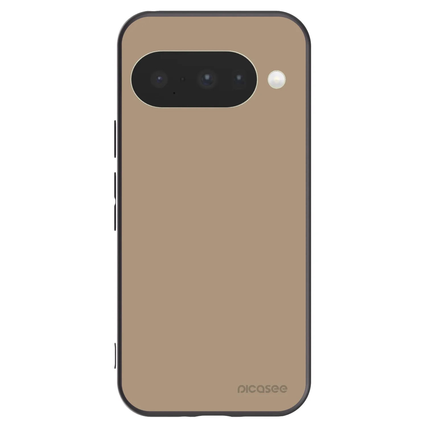 Picasee silikónový čierny obal pre Google Pixel 10 - Soft Sand
