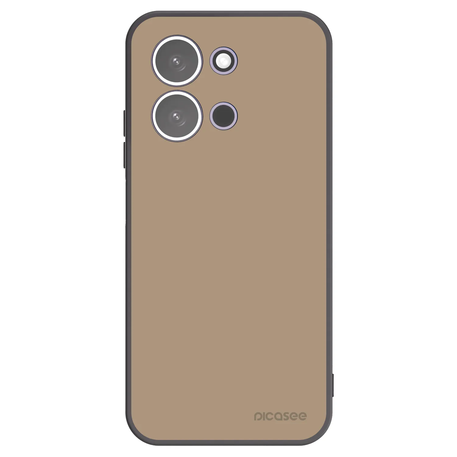 Picasee silikónový čierny obal pre Xiaomi Redmi 15C 5G - Soft Sand
