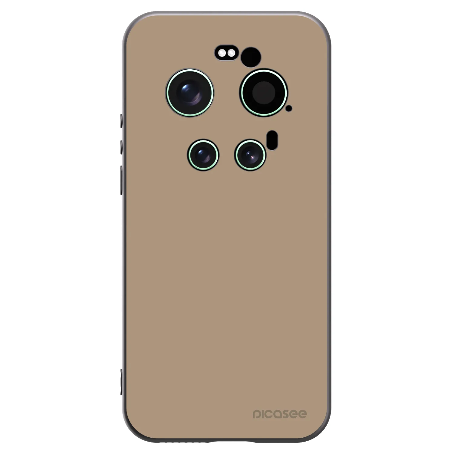 Picasee silikónový čierny obal pre Xiaomi 17 Ultra - Soft Sand