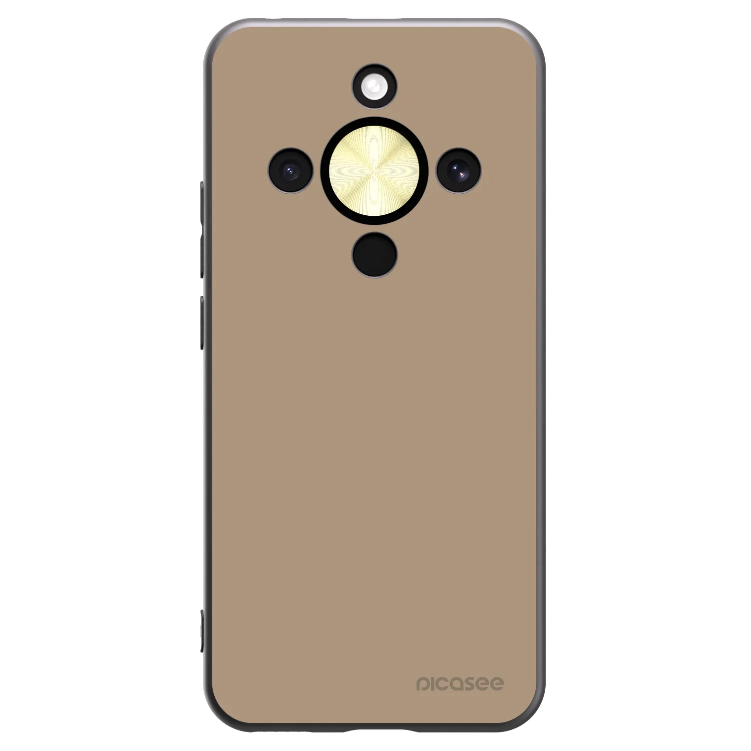 Picasee silikónový čierny obal pre Honor Magic8 Lite 5G - Soft Sand