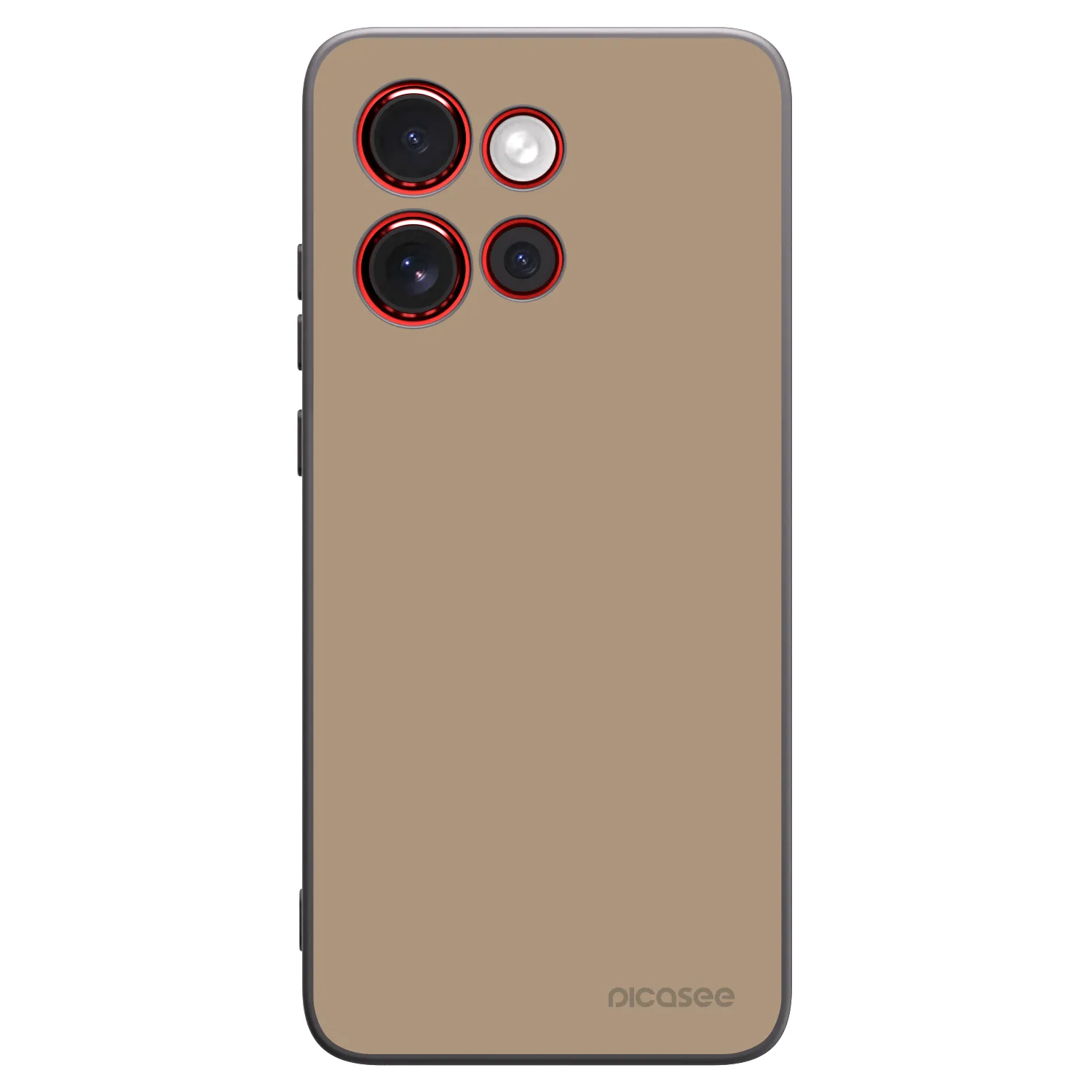 Picasee silikónový čierny obal pre Motorola Edge 60 Neo 5G - Soft Sand