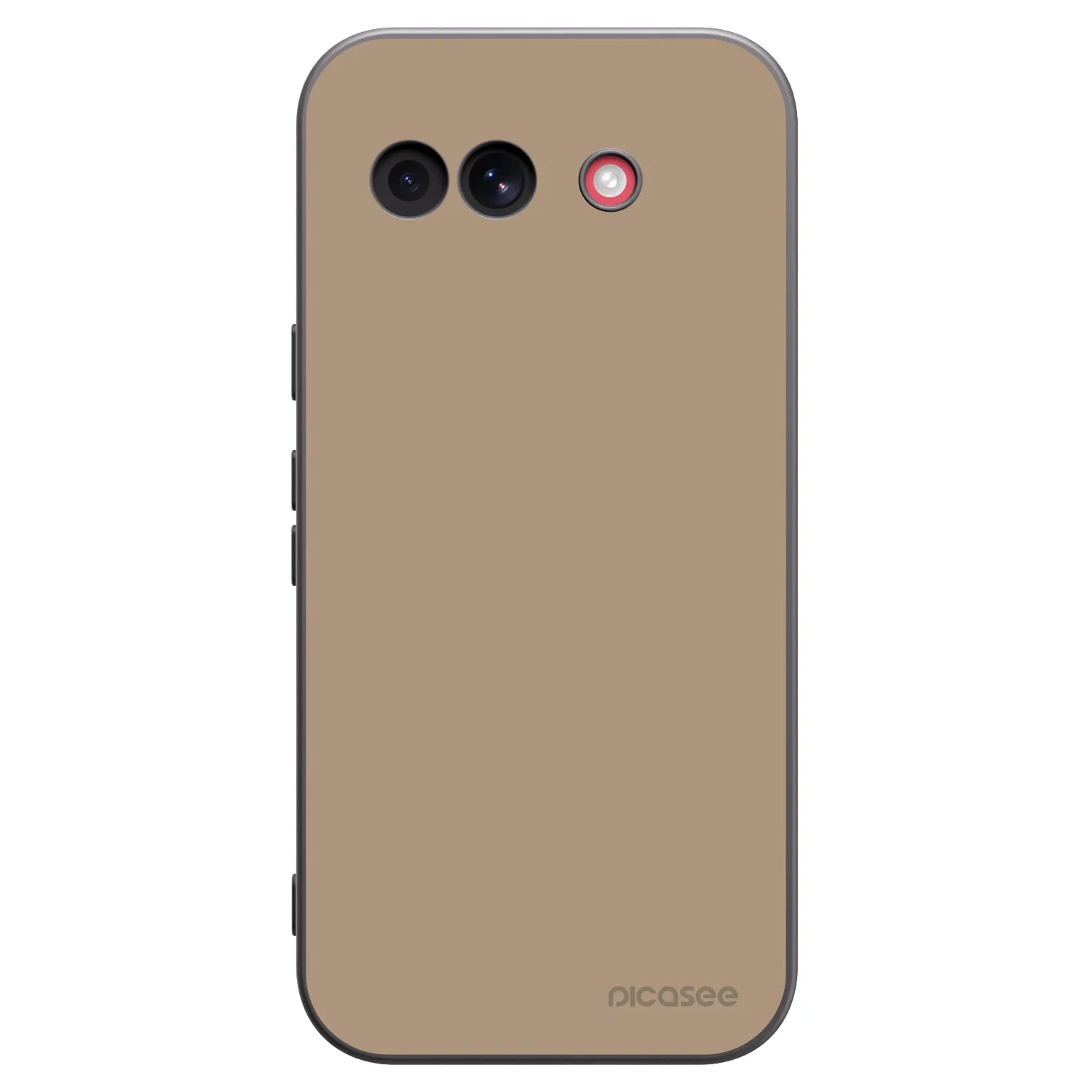Picasee silikónový čierny obal pre Google Pixel 10a - Soft Sand