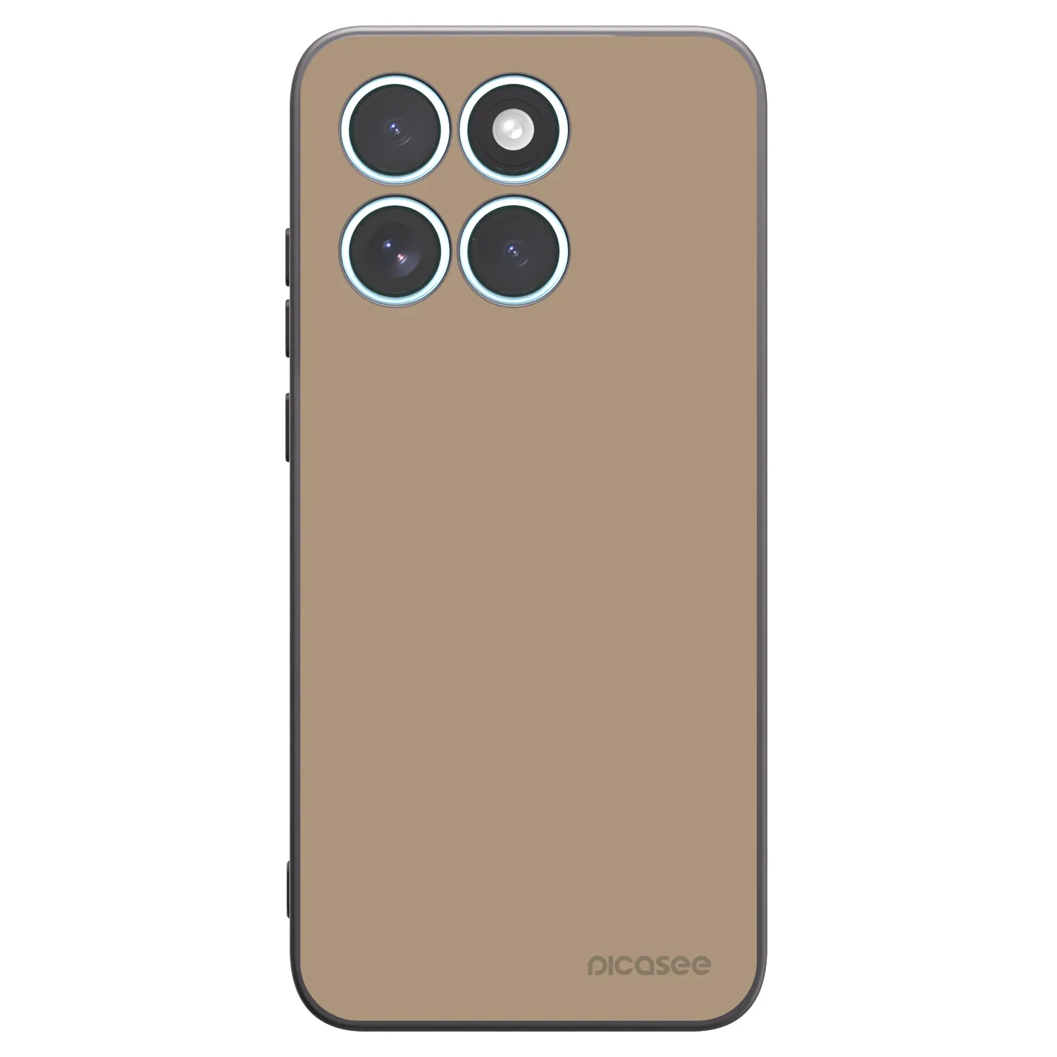 Picasee silikónový čierny obal pre Motorola Edge 70 Fusion - Soft Sand