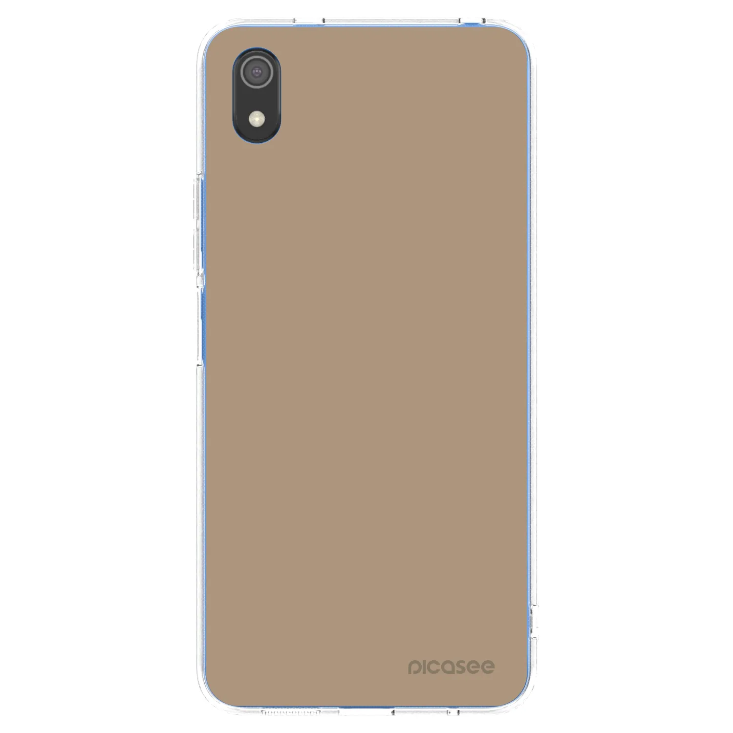 Picasee silikónový prehľadný obal pre Xiaomi Redmi 7A - Soft Sand