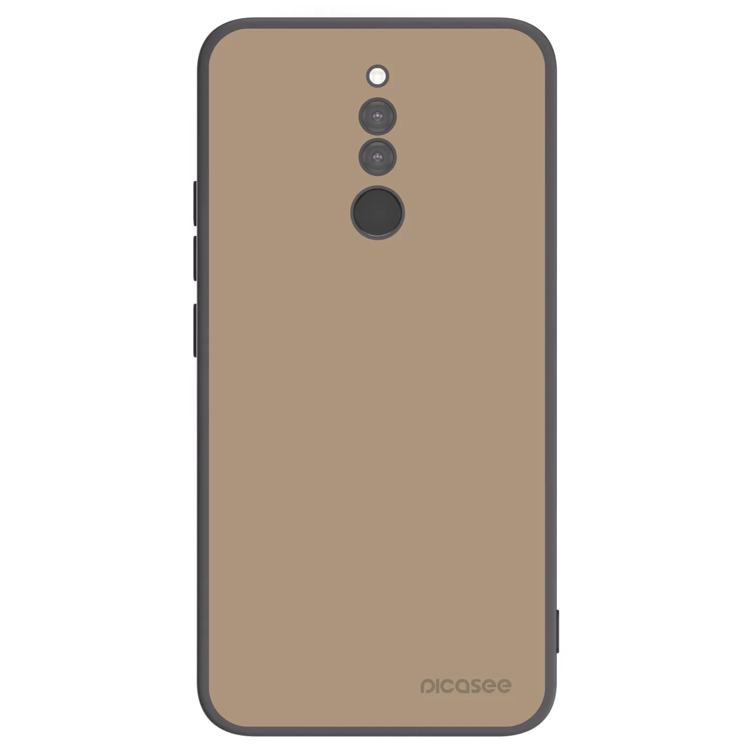 Picasee silikónový čierny obal pre Xiaomi Redmi 8 - Soft Sand