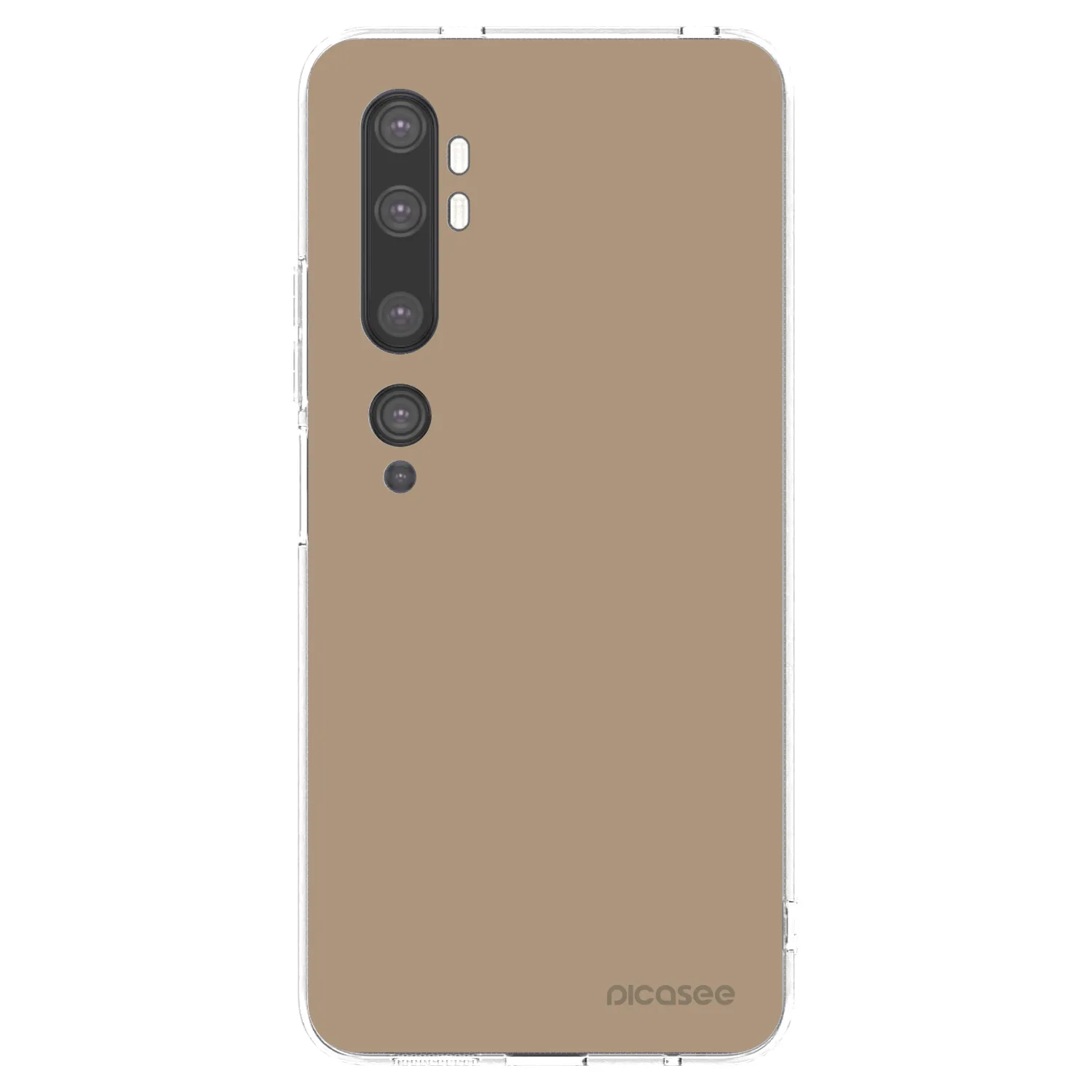 Silikónový prehľadný obal pre Xiaomi Mi Note 10 (Pro) - Soft Sand