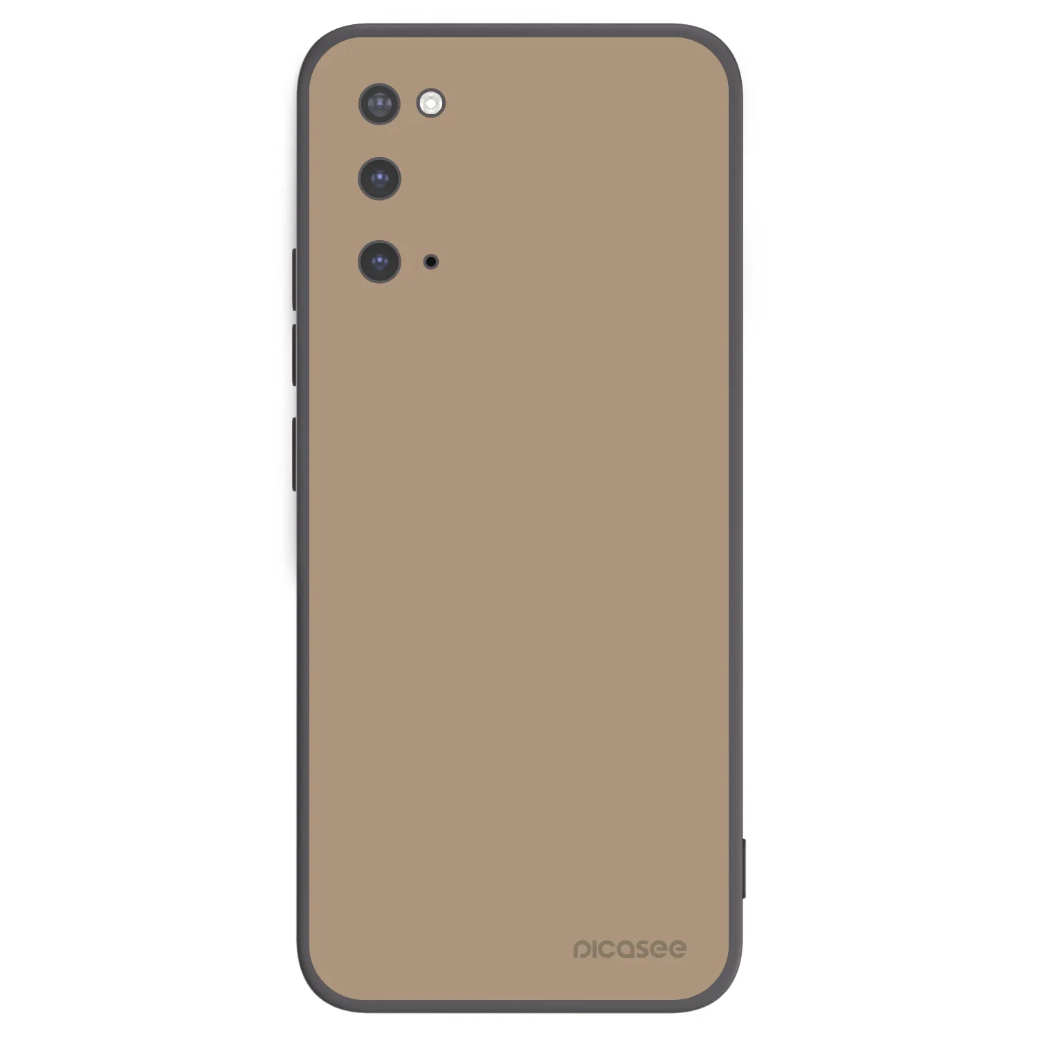 Picasee silikónový čierny obal pre Samsung Galaxy S20 G980F - Soft Sand