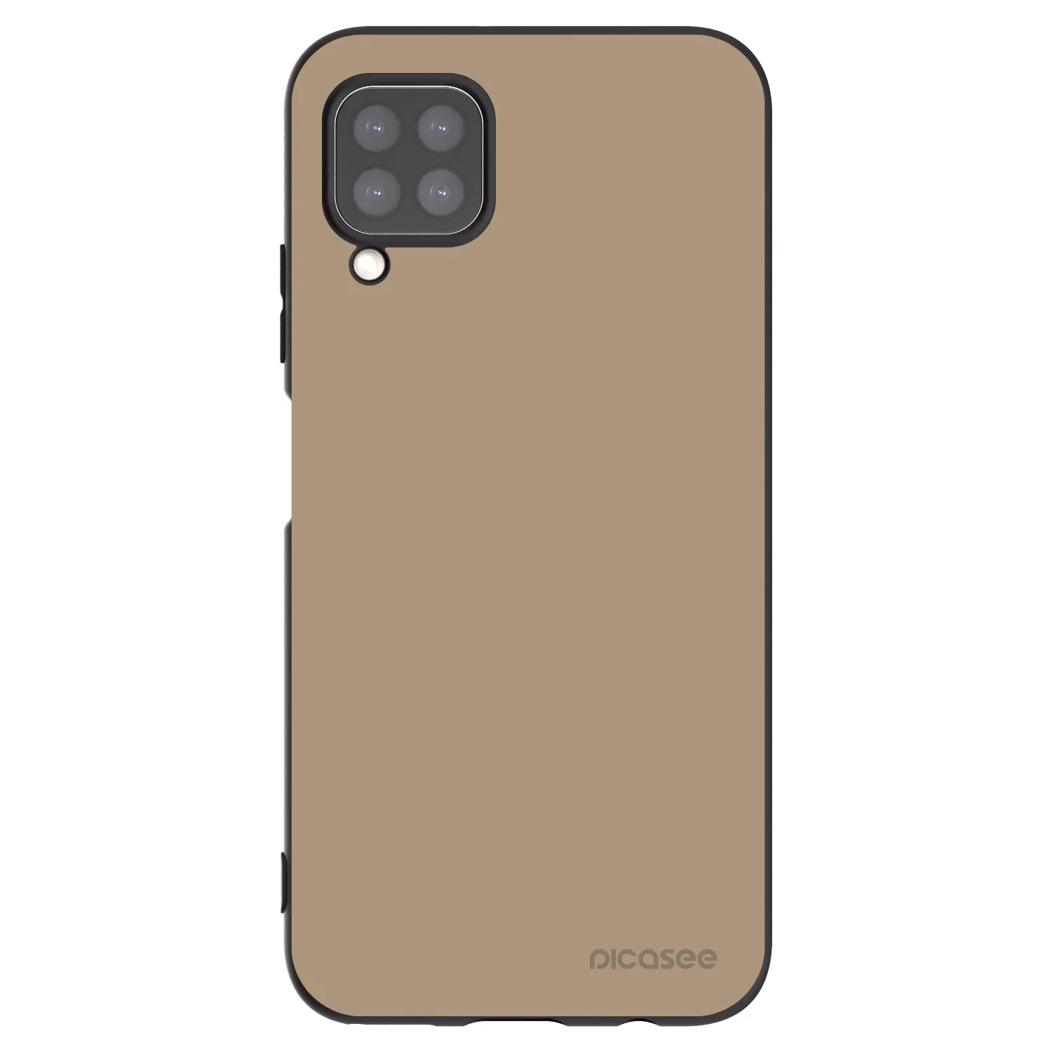 Picasee silikónový čierny obal pre Huawei P40 Lite - Soft Sand