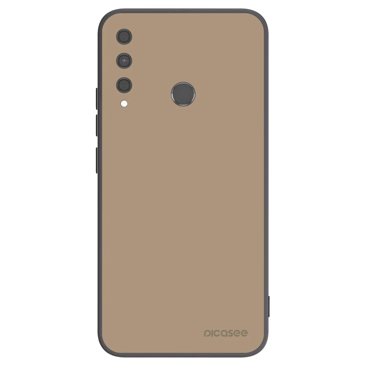 Picasee silikónový čierny obal pre Huawei P40 Lite E - Soft Sand