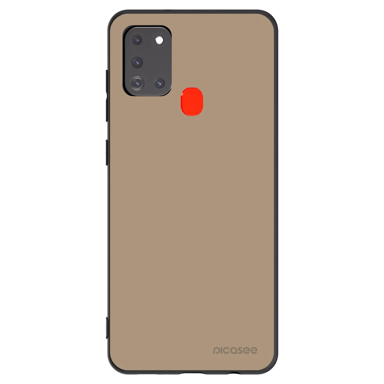 Picasee silikónový čierny obal pre Samsung Galaxy A21s - Soft Sand