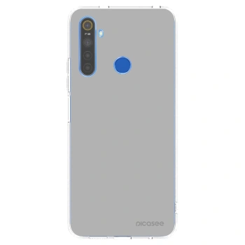 Picasee silikónový prehľadný obal pre Realme 5 - Stone