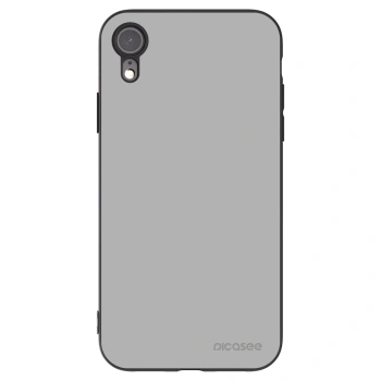 Picasee silikónový čierny obal pre Apple iPhone XR - Stone