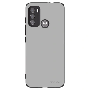 Picasee silikónový čierny obal pre Motorola Moto G60 - Stone