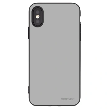 Picasee silikónový čierny obal pre Apple iPhone X/XS - Stone