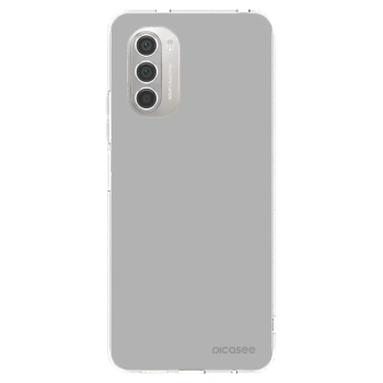 Picasee silikónový prehľadný obal pre Motorola Moto G51 - Stone