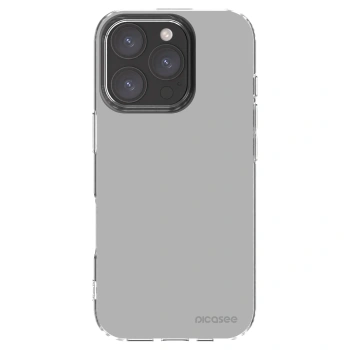 Picasee silikónový prehľadný obal pre Apple iPhone 16 Pro - Stone