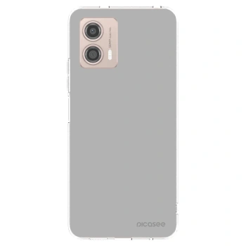 Picasee silikónový prehľadný obal pre Motorola Moto G53 5G - Stone