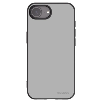 Picasee silikónový čierny obal pre Apple iPhone 16e - Stone