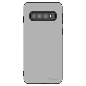 Picasee silikónový čierny obal pre Samsung Galaxy S10 G973 - Stone