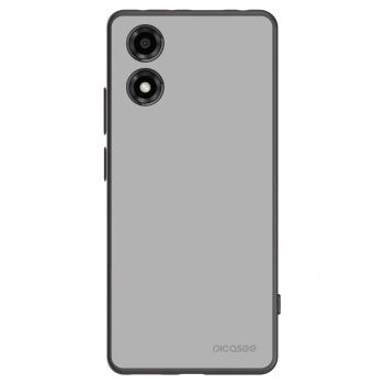 Picasee silikónový čierny obal pre Motorola Moto E14 - Stone