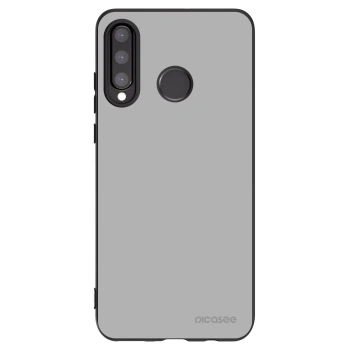 Picasee silikónový čierny obal pre Huawei P30 Lite - Stone