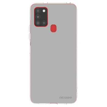 Picasee silikónový prehľadný obal pre Samsung Galaxy A21s - Stone