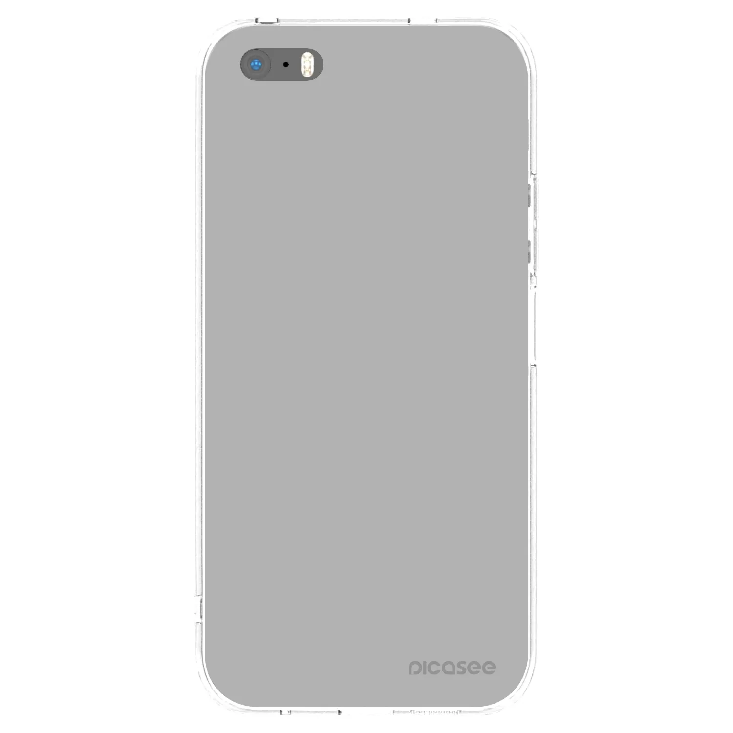 Picasee silikónový prehľadný obal pre Apple iPhone 5/5S/SE - Stone