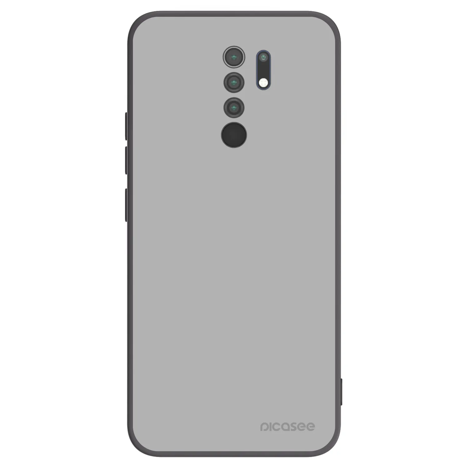 Picasee silikónový čierny obal pre Xiaomi Redmi 9 - Stone