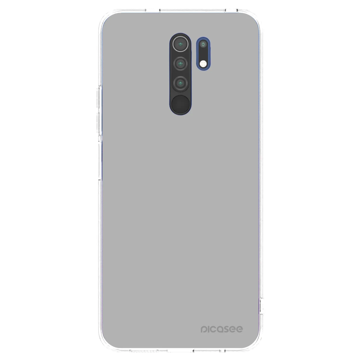 Picasee silikónový prehľadný obal pre Xiaomi Redmi 9 - Stone