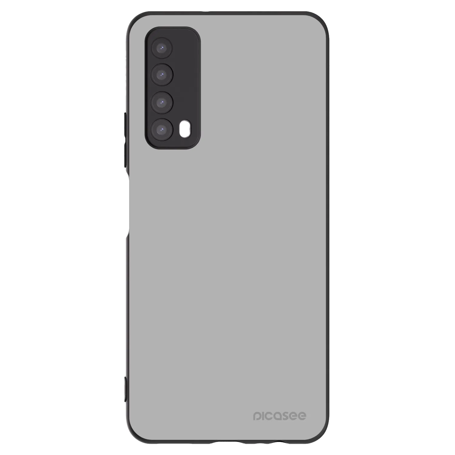 Picasee silikónový čierny obal pre Huawei P Smart 2021 - Stone