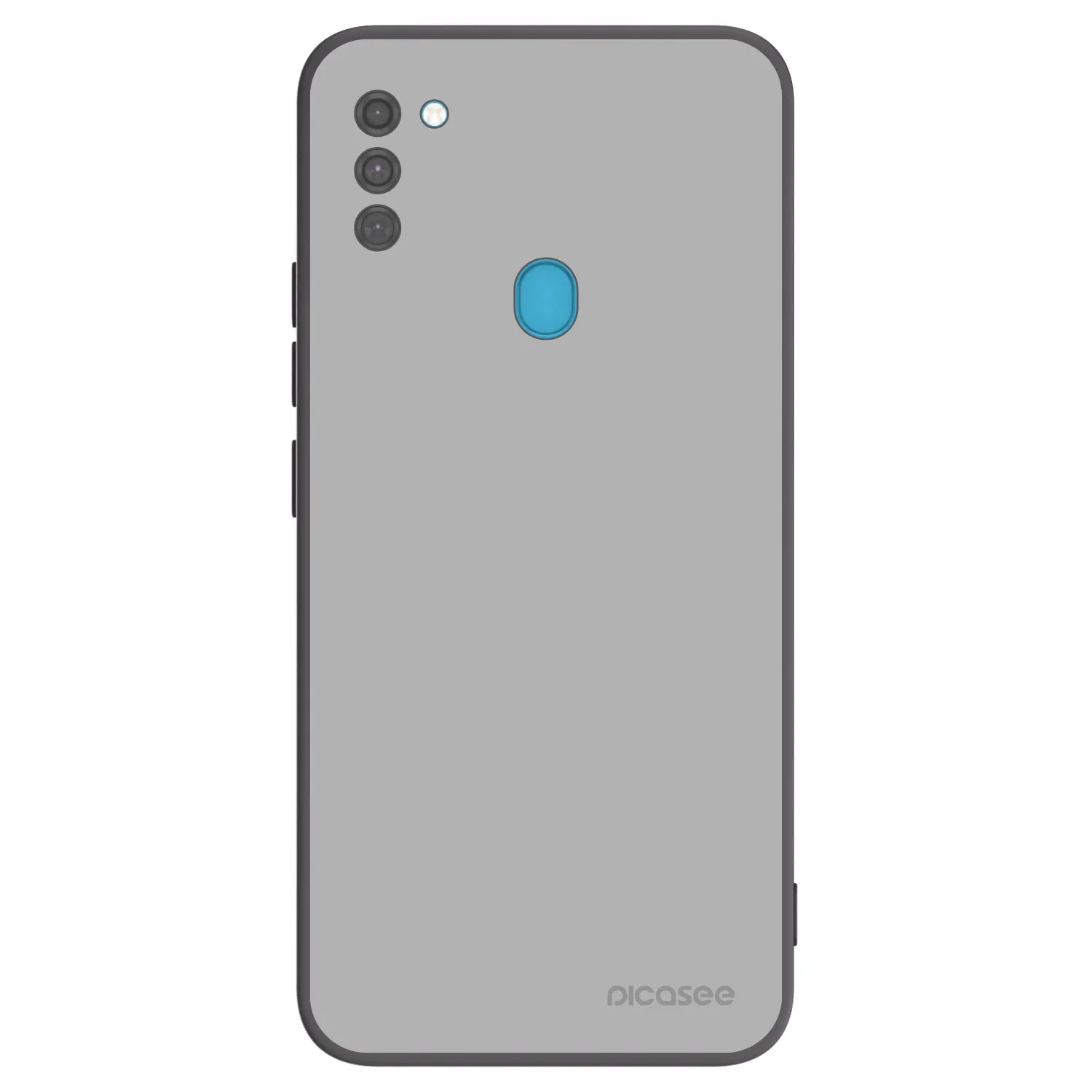 Picasee silikónový čierny obal pre Samsung Galaxy M11 - Stone