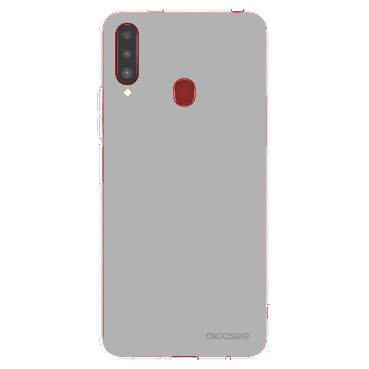 Picasee silikónový prehľadný obal pre Samsung Galaxy A20s - Stone