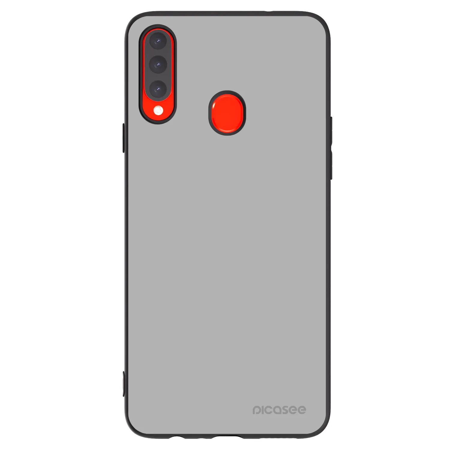 Picasee silikónový čierny obal pre Samsung Galaxy A20s - Stone