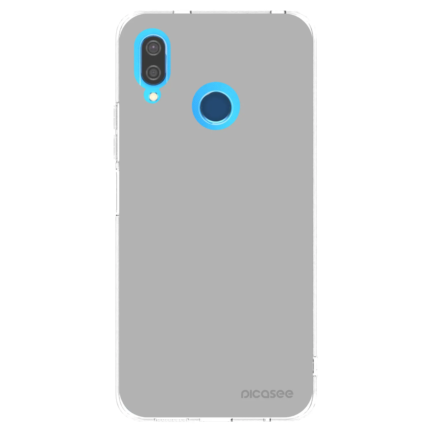Picasee silikónový prehľadný obal pre Huawei P20 Lite - Stone