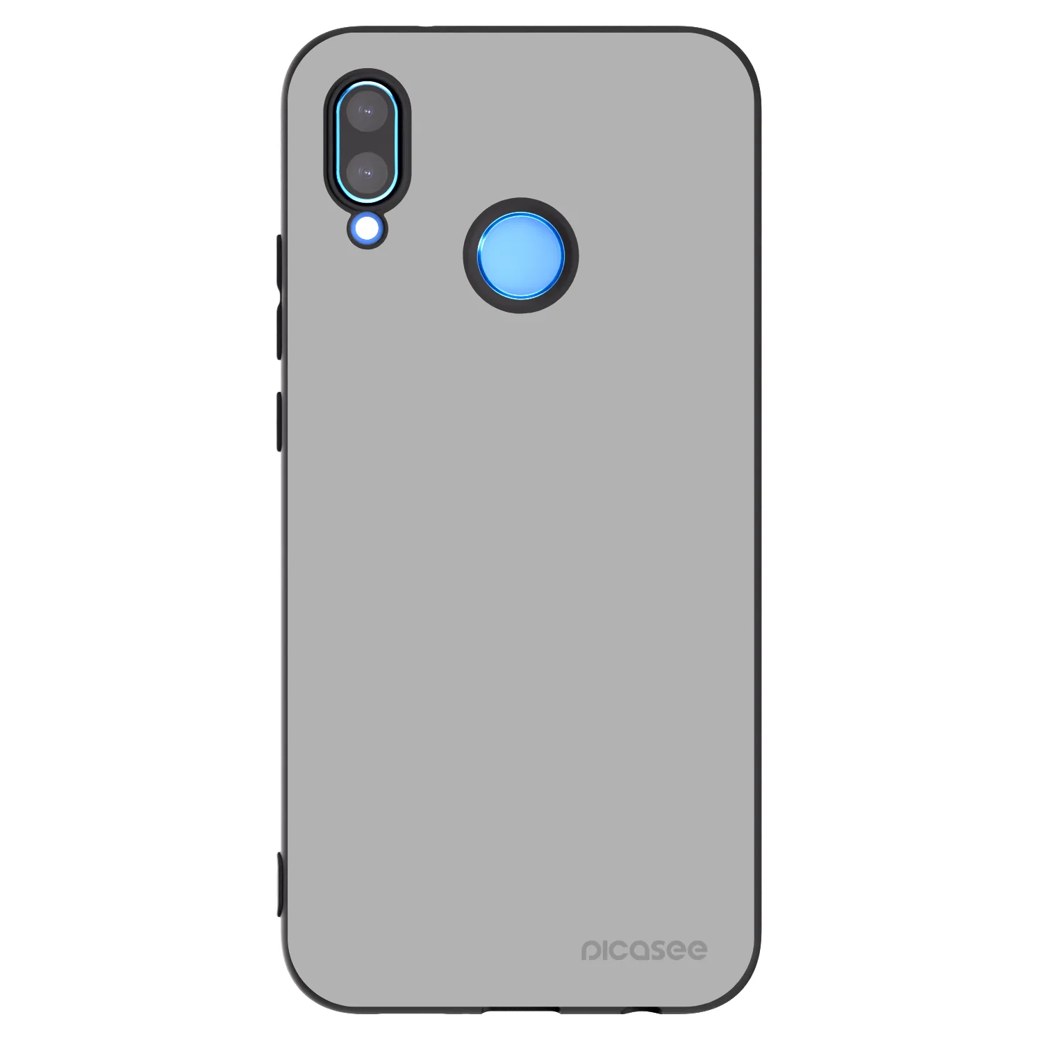 Picasee silikónový čierny obal pre Huawei P20 Lite - Stone