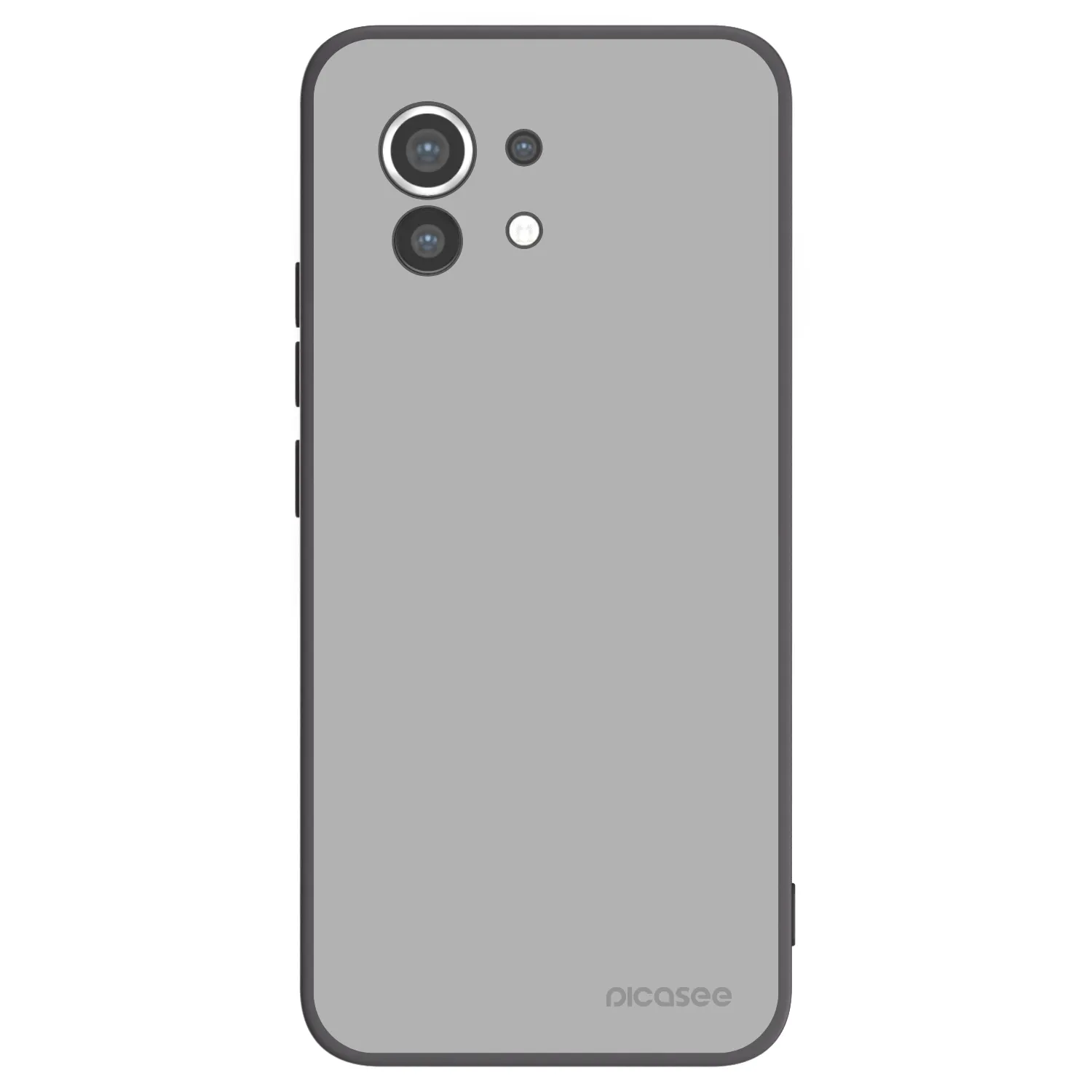 Picasee silikónový čierny obal pre Xiaomi Mi 11 - Stone