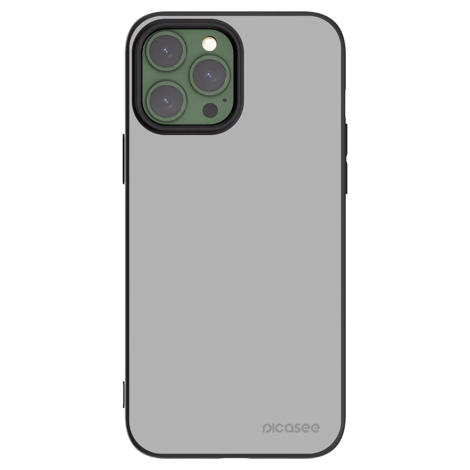Silikónový čierny obal pre Apple iPhone 13 Pro Max - Stone