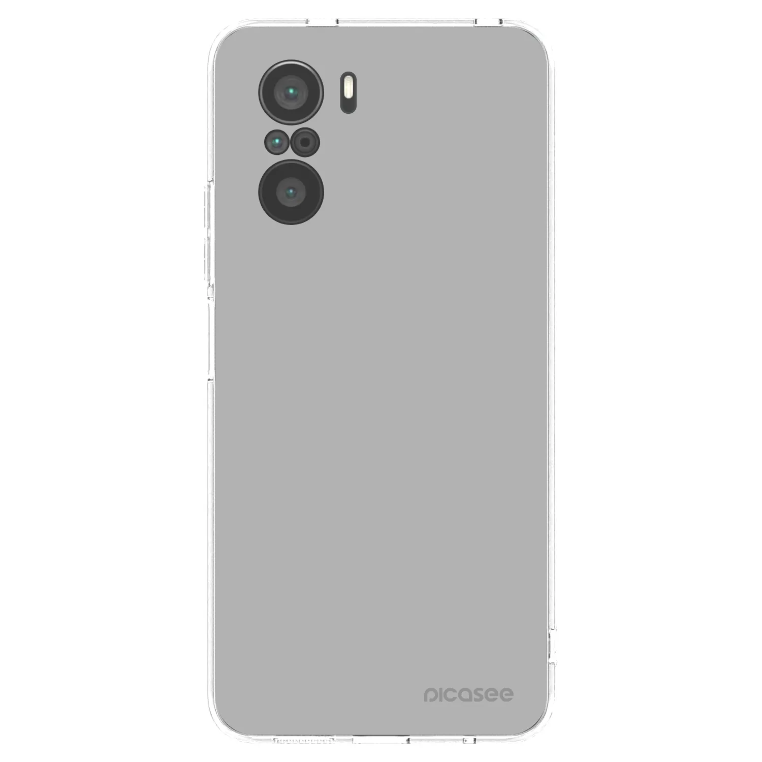 Picasee silikónový prehľadný obal pre Xiaomi Poco F3 - Stone