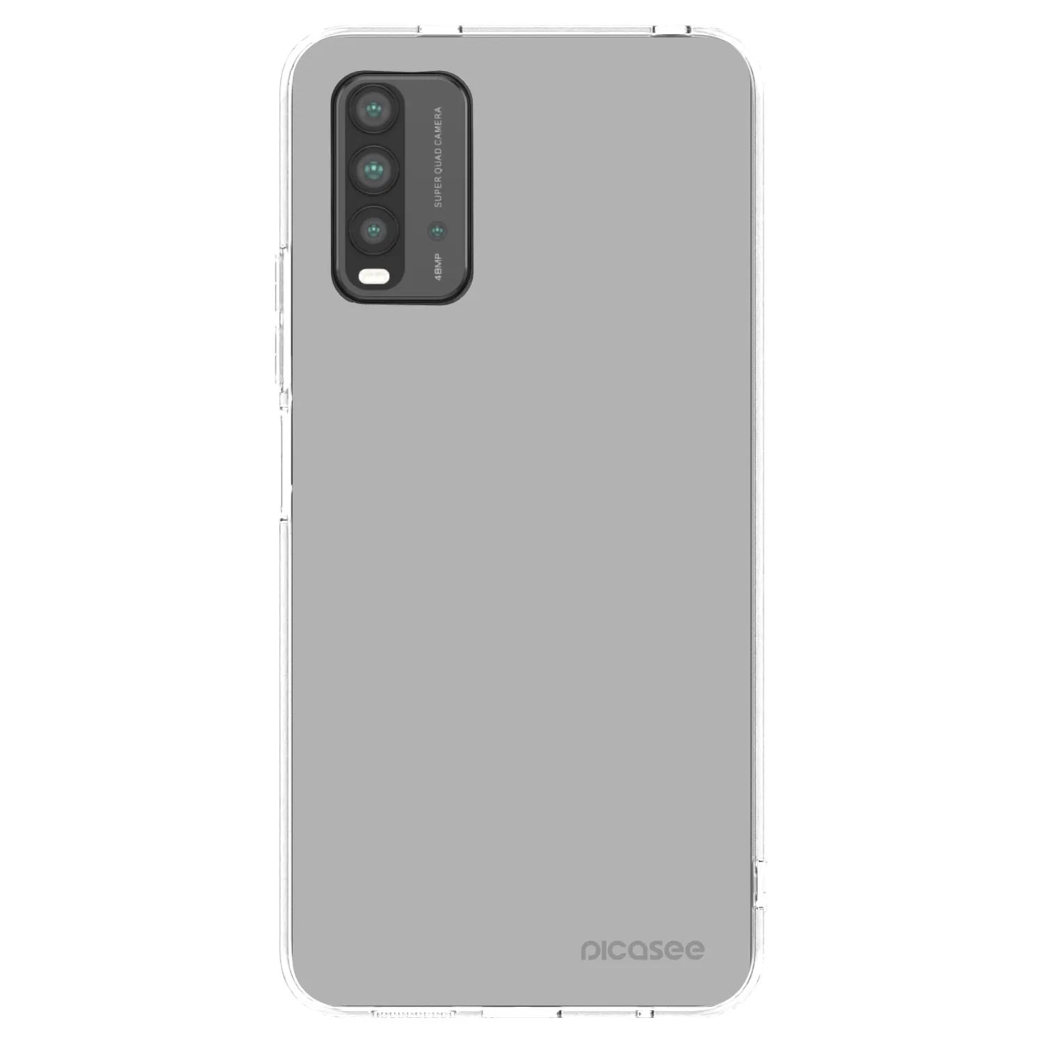 Silikónový prehľadný obal pre Xiaomi Redmi 9T - Stone