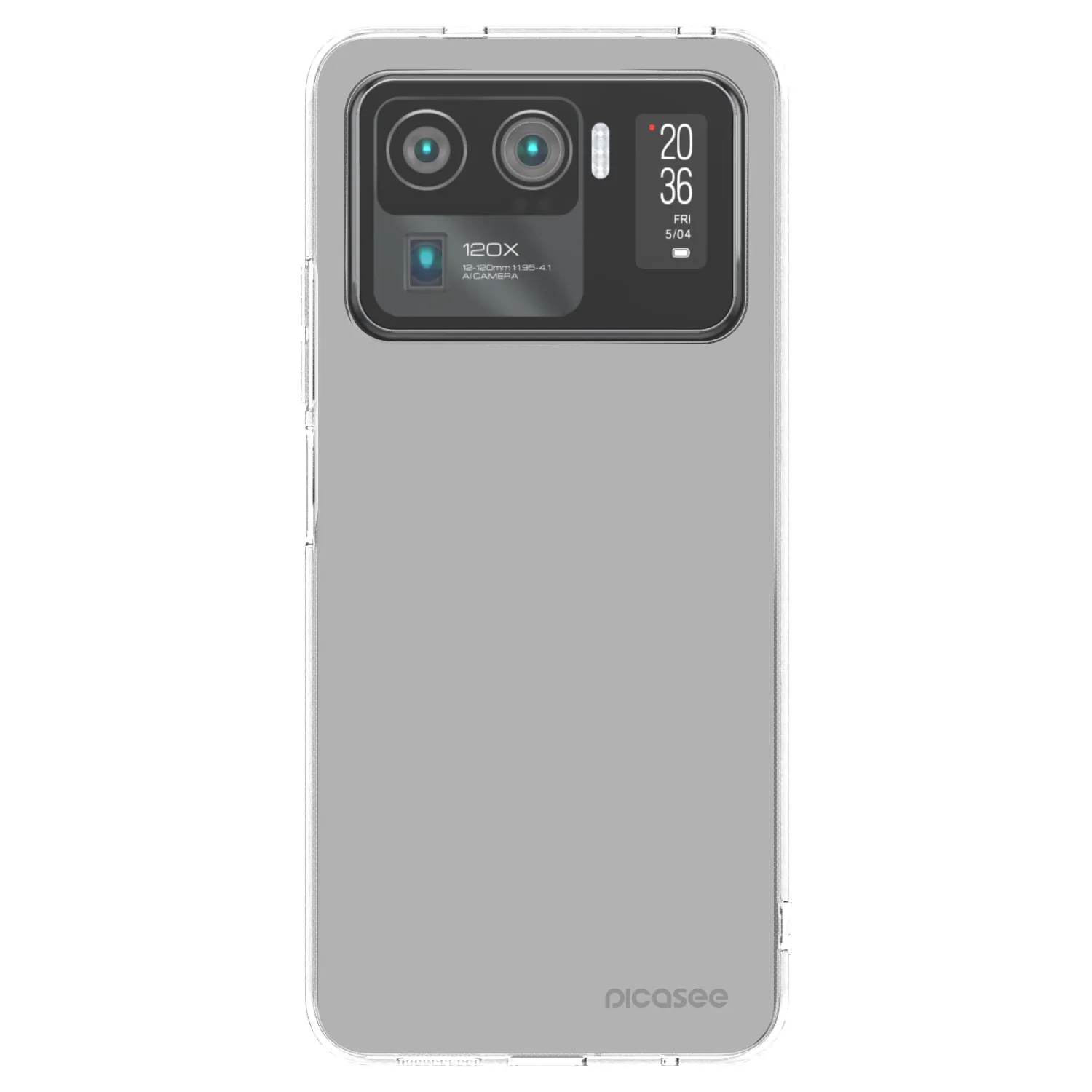 Picasee silikónový prehľadný obal pre Xiaomi Mi 11 Ultra - Stone