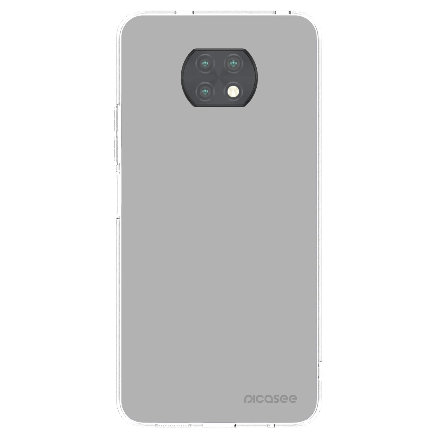 Picasee silikónový prehľadný obal pre Xiaomi Redmi Note 9T - Stone
