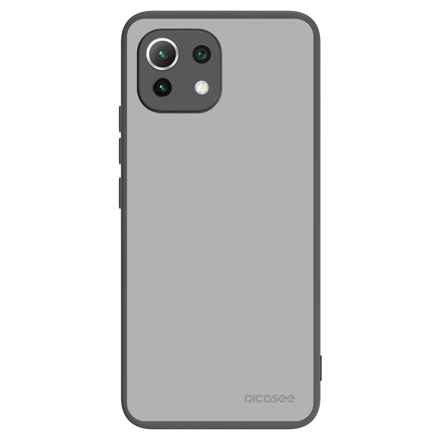 Picasee silikónový čierny obal pre Xiaomi 11 Lite 5G NE - Stone