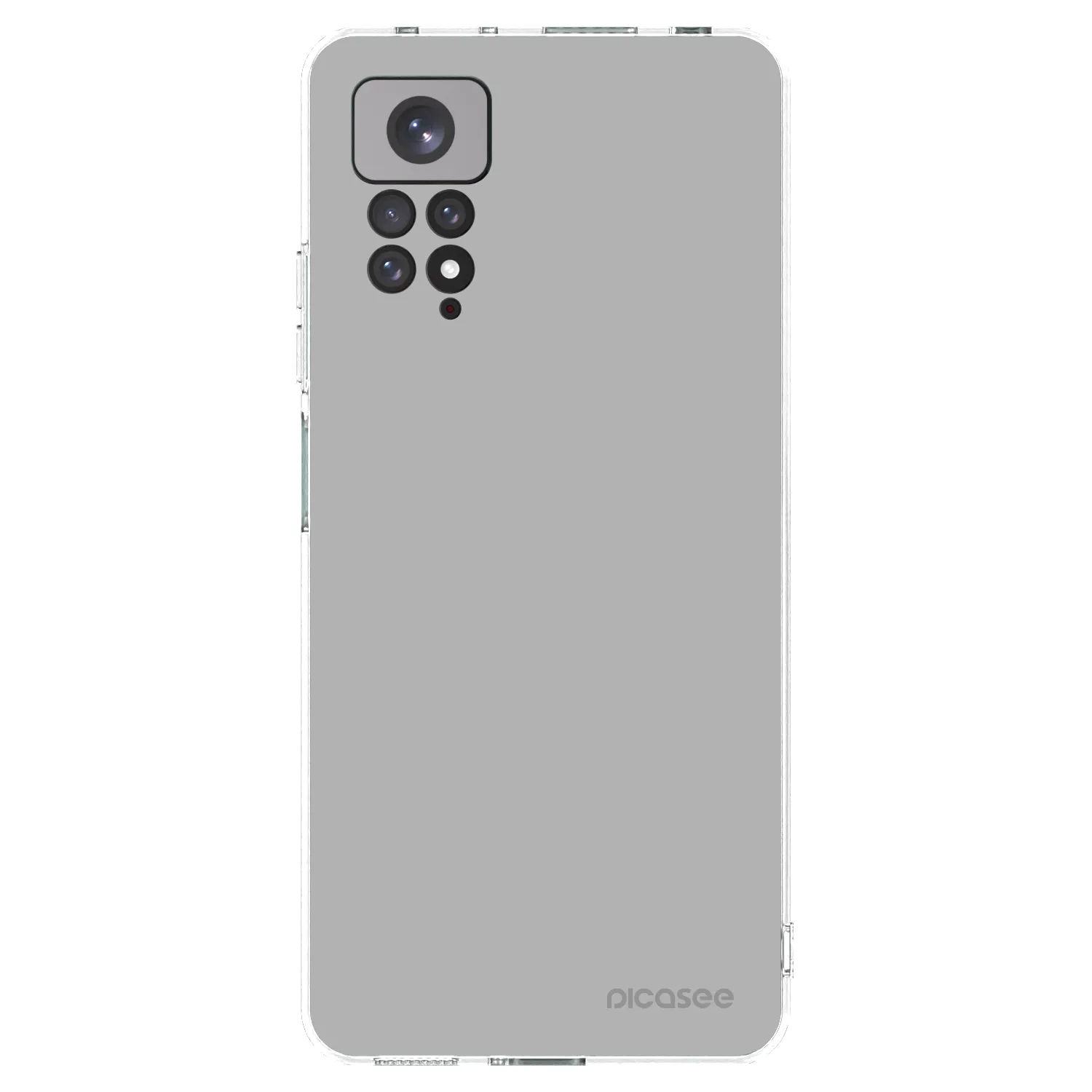 Picasee silikónový prehľadný obal pre Xiaomi Redmi Note 11S 4G - Stone