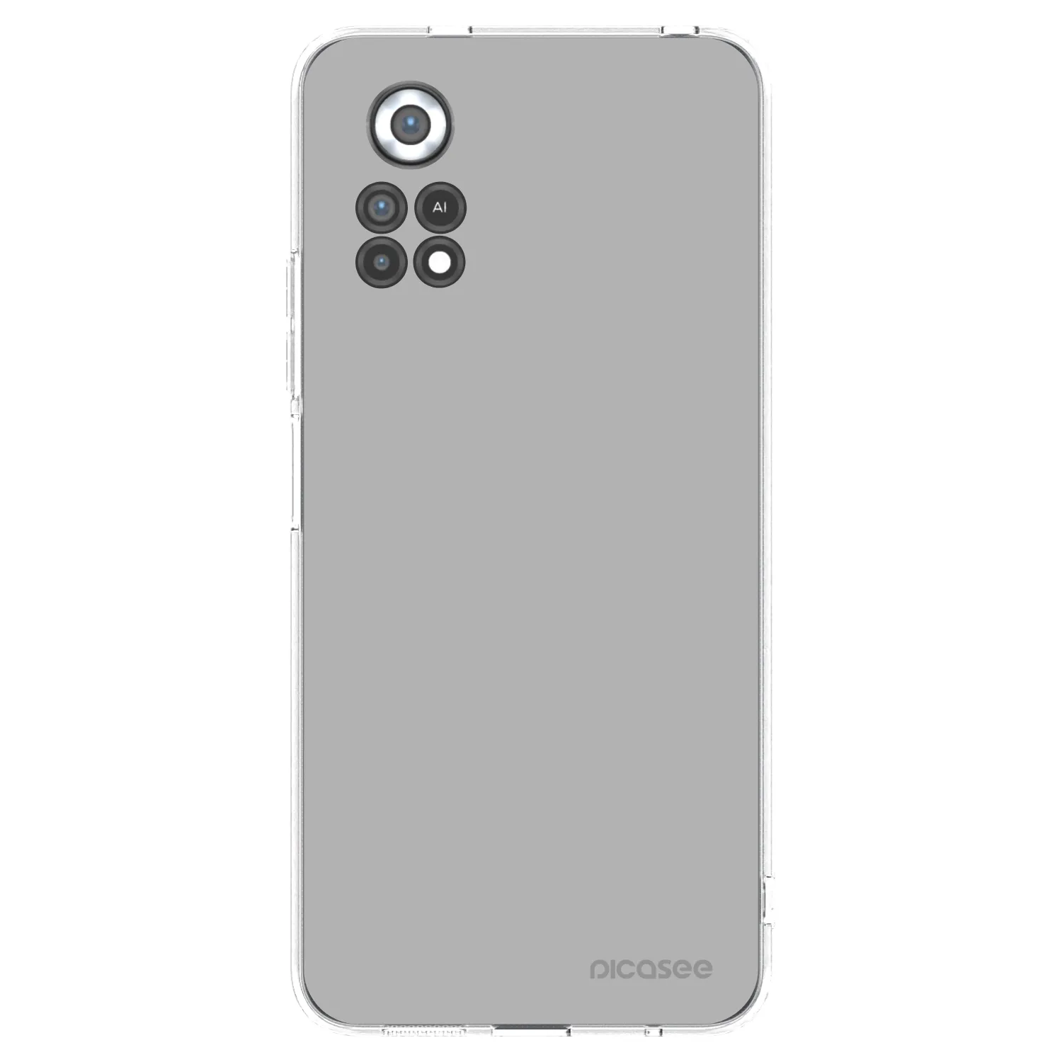 Picasee silikónový prehľadný obal pre Xiaomi Poco X4 Pro 5G - Stone
