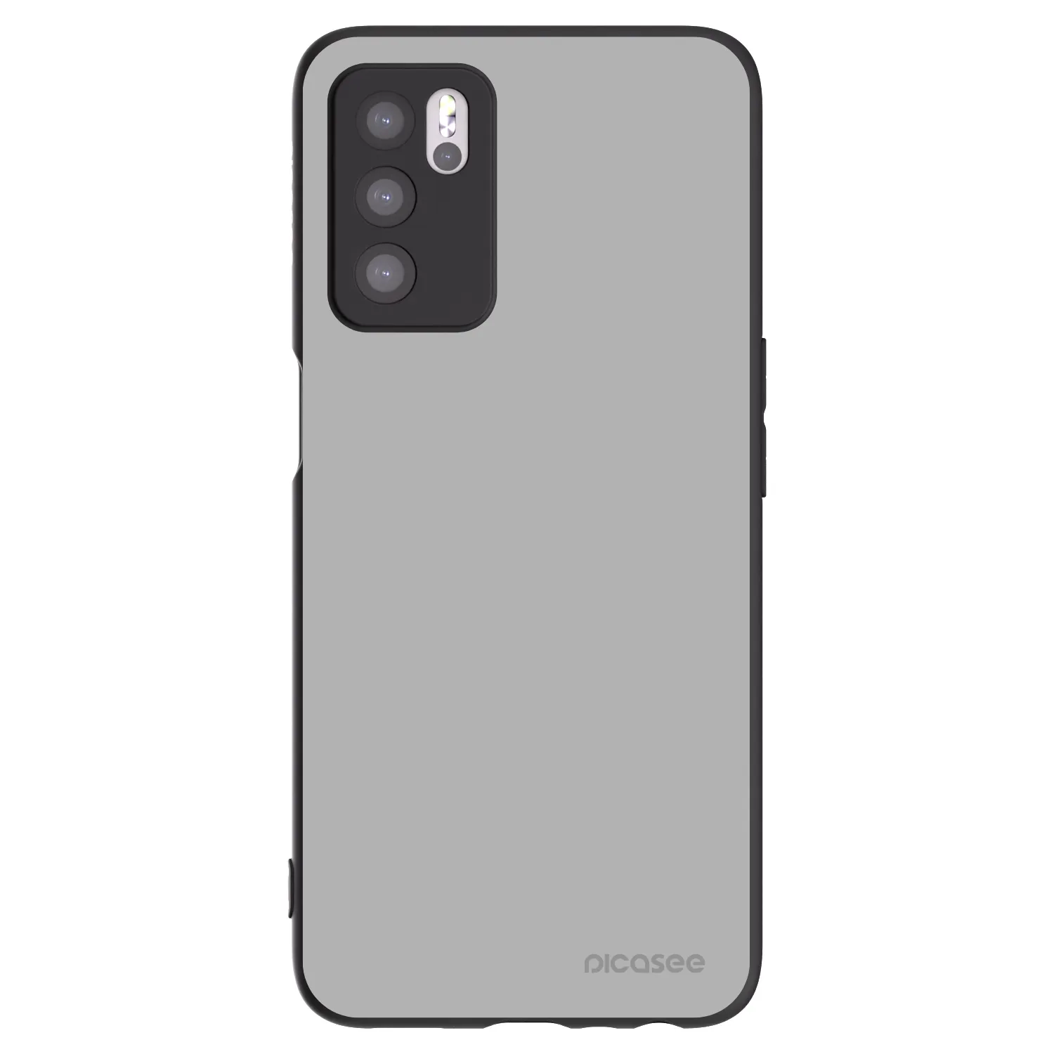 Picasee silikónový čierny obal pre OPPO A16s - Stone