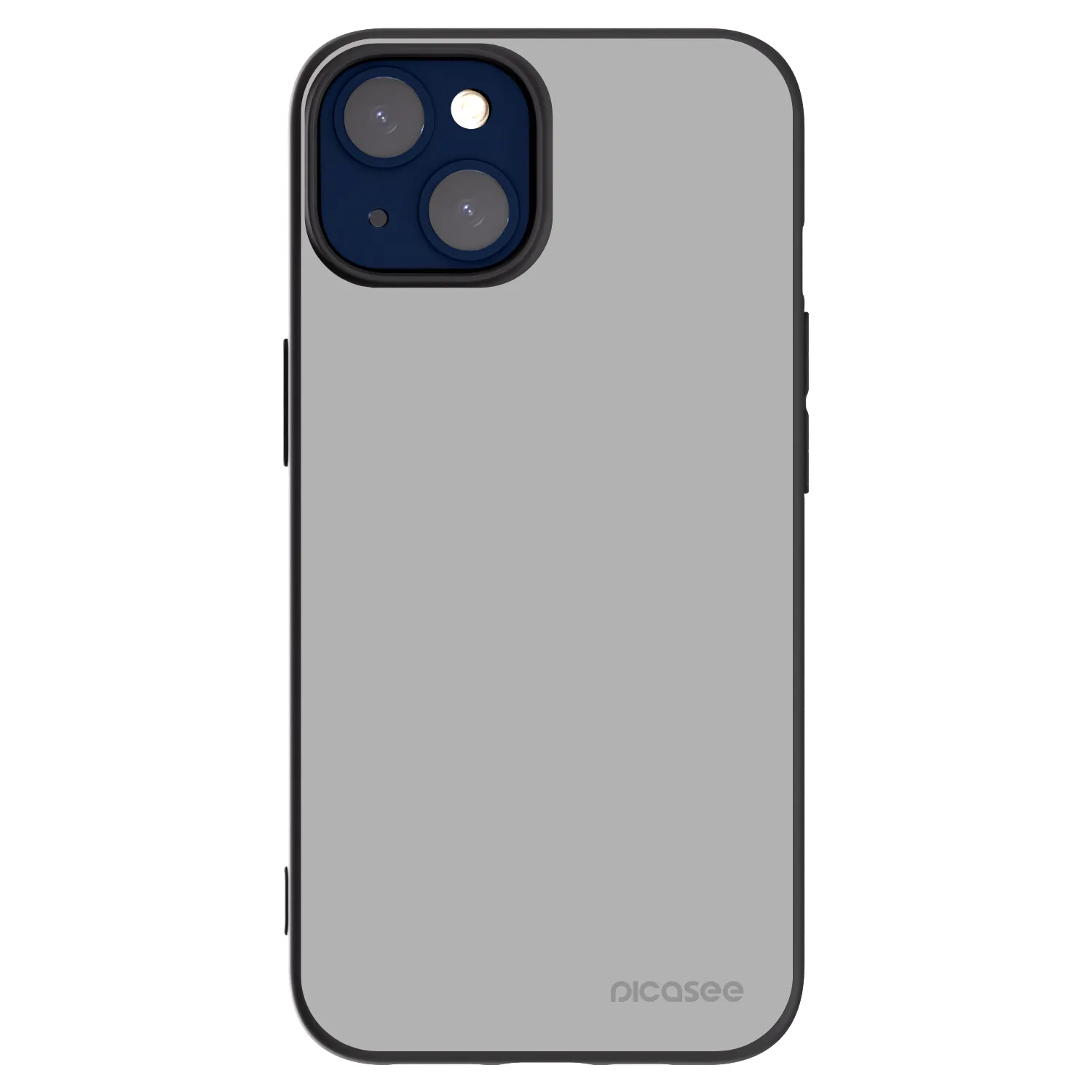 Silikónový čierny obal pre Apple iPhone 14 - Stone