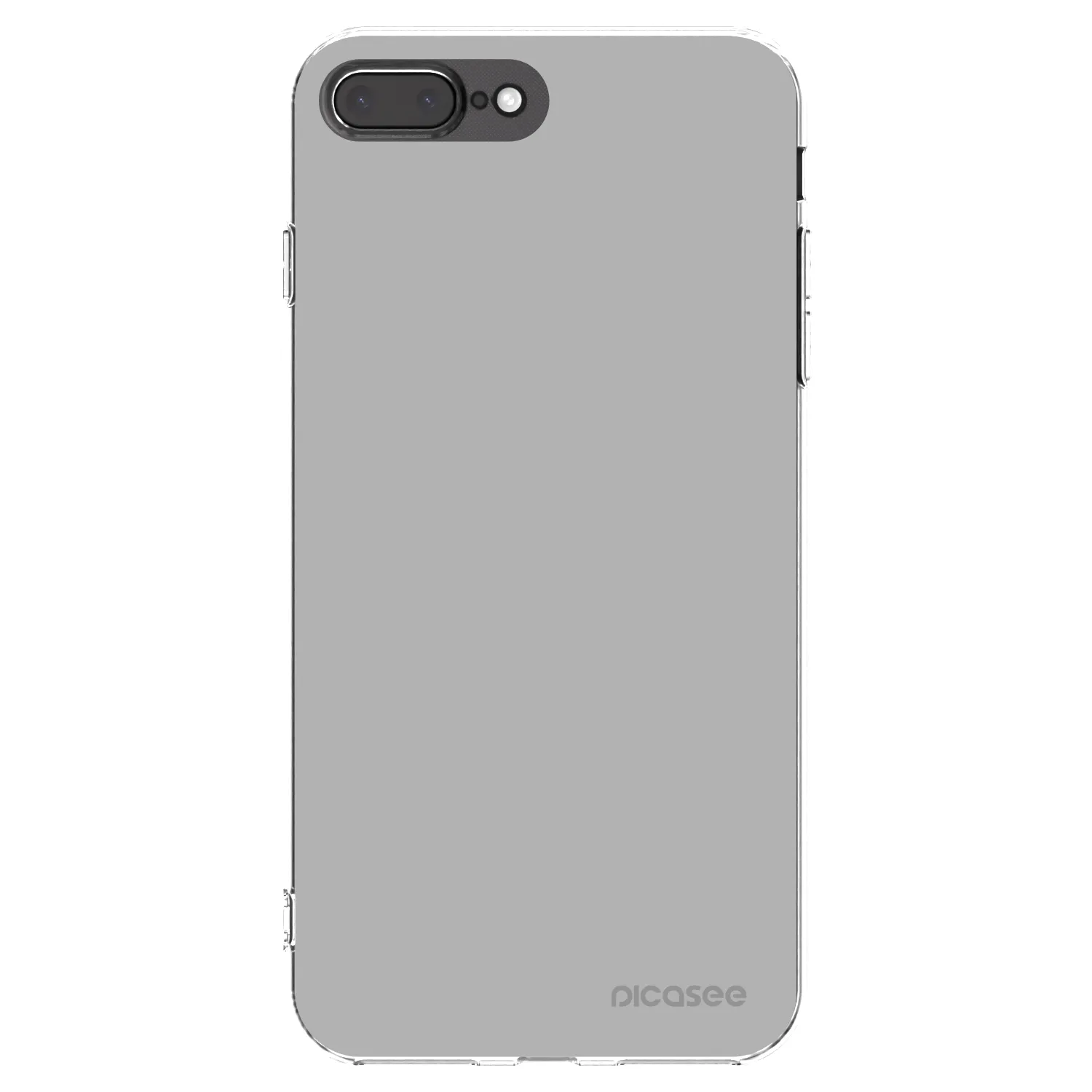 Picasee silikónový prehľadný obal pre Apple iPhone 8 Plus - Stone