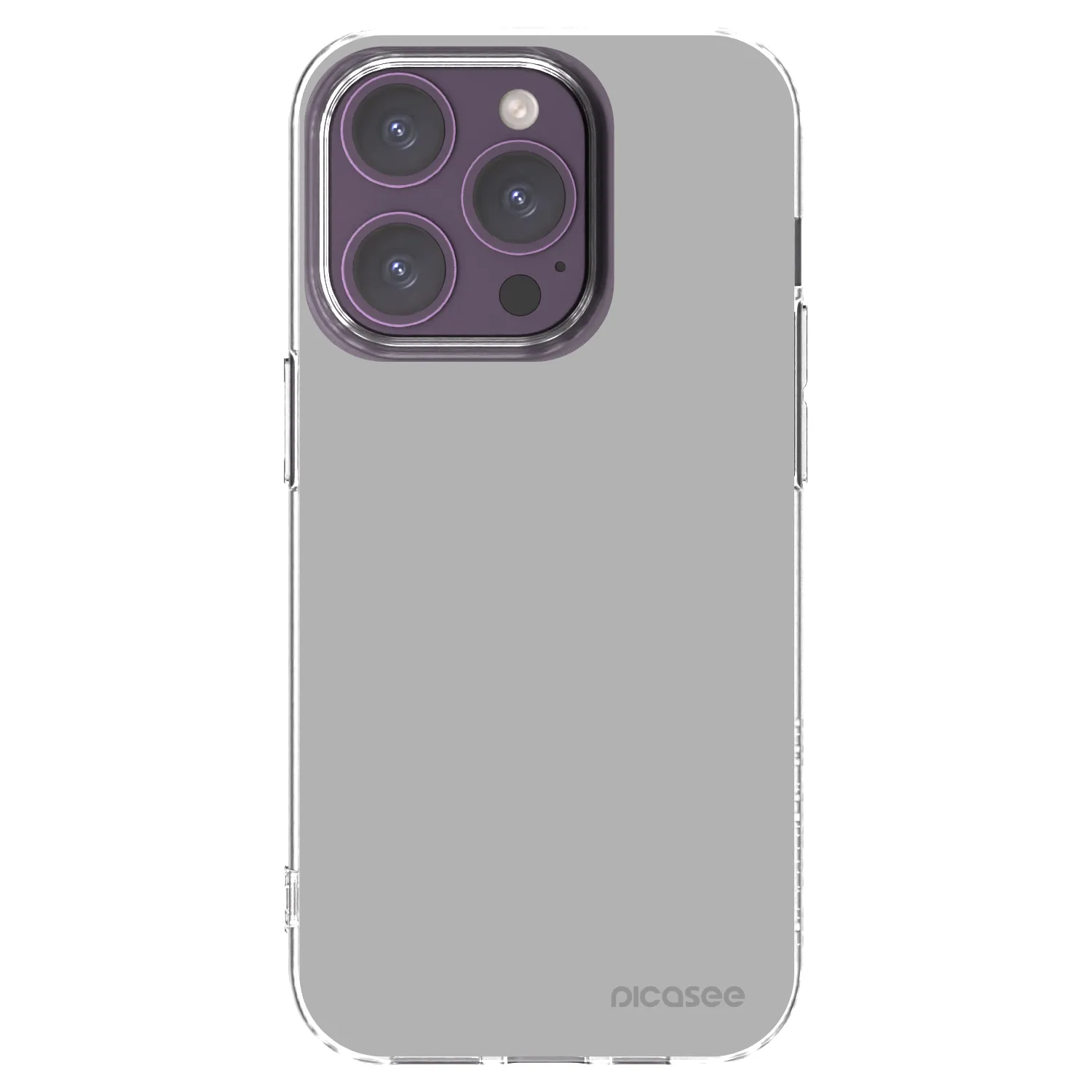 Picasee silikónový prehľadný obal pre Apple iPhone 14 Pro - Stone